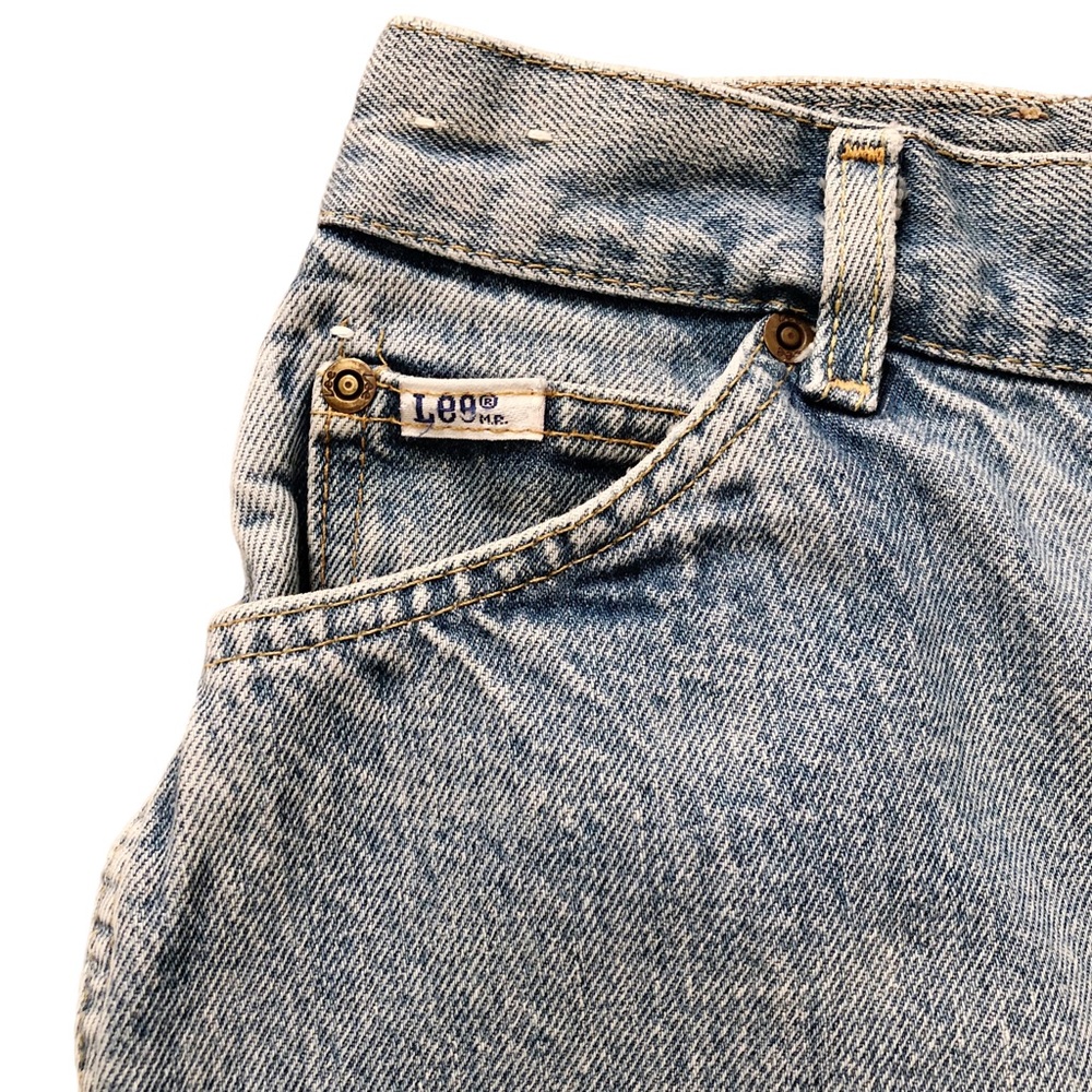 Lee Women's Straight Leg Jeans - Light Blue Denim - Picture 3 of 8